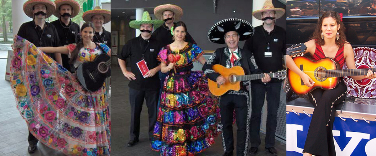 Mexicaanse muziek, dans, entertainment, decoratie en catering