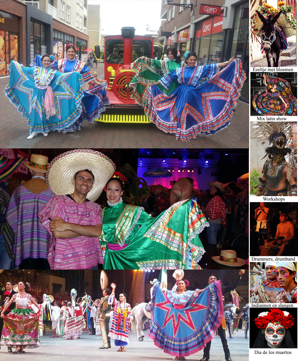 Mexicaanse muziek, dans, entertainment, decoratie en catering